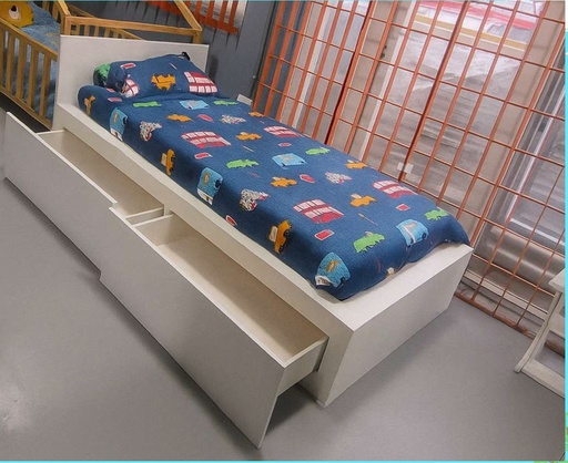 CAMA CON ALMACENAMIENTO 11/5 SIN COLCHÓN